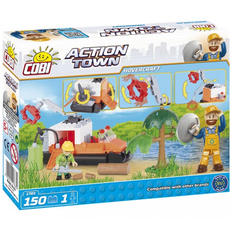 COBI ACTION TOWN Upratovacie vznášadlo 150 k, 1 f COBI-1783