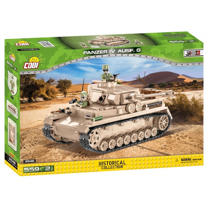 COBI II WW Panzerkampfwagen IV Ausf G DAK, 559 k, 2 f COBI-2546