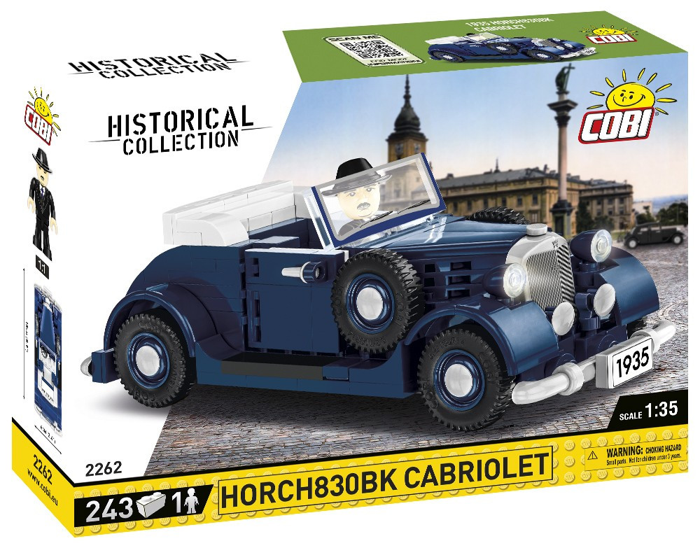 1935 Horch 830 Cabriolet, 1:35, 243 k, 1 f - Cobi