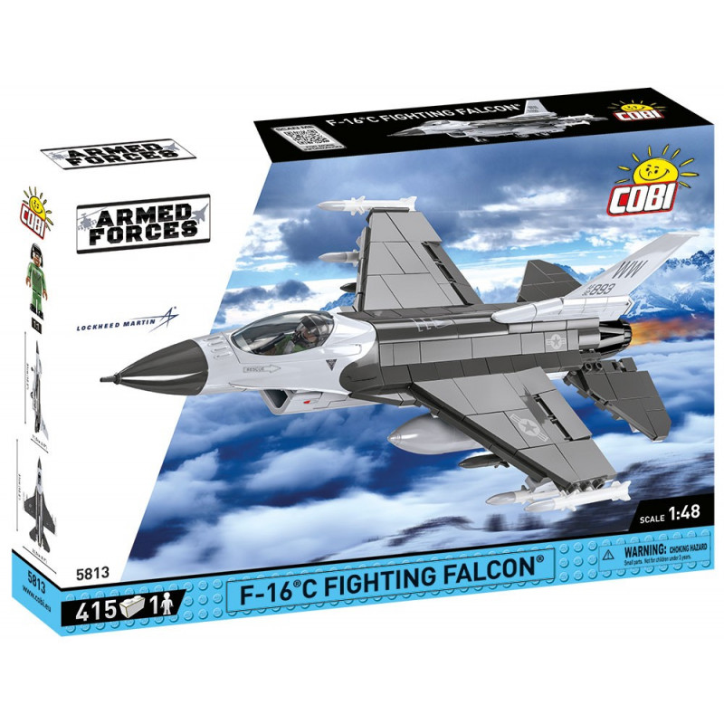 COBI Armed Forces F-16C Fighting Falcon, 1:48, 415 k, 1 f COBI-5813