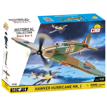 II WW Hawker Hurrican Mk. I, 1:32, 382 k, 1 f