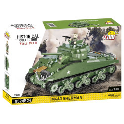 II WW M4A3 Sherman, 1:28, 852 k, 2 f