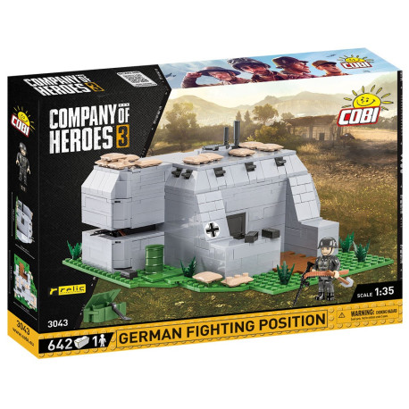 COH German Fighting Position, 1:35, 642 k, 1 f