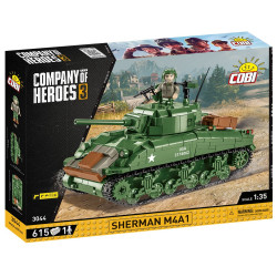 COH Sherman M4A1, 1:35, 615 k, 1 f