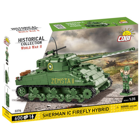 II WW Sherman IC Firefly Hybrid, 1:35, 600 k, 1 f