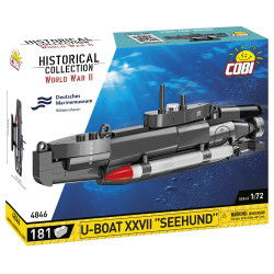 II WW U-boat XXVII Seehund, 1:72, 181 k