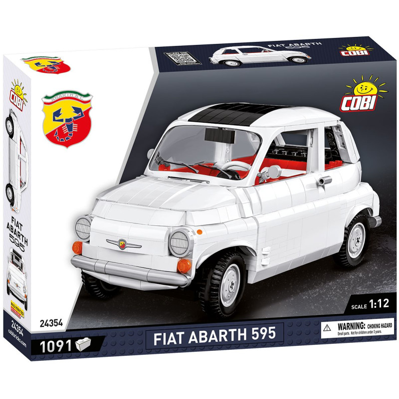 COBI Fiat Abarth 595, 1:12, 1091 k COBI-24354