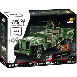 Willys MB s přívěsem 1:12, 1580 k EXECUTIVE EDITION