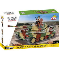 II WW Panzer VI Ausf. B Königstiger, 1:35, 802 k, 1 f