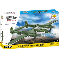 II WW Lockheed P-38 Lightning, 1:48, 332 k