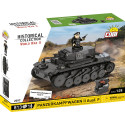 II WW Panzerkampfwagen II Ausf. F, 1:28, 813 k, 1 f