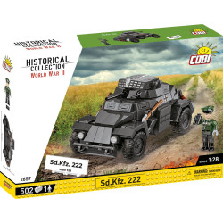 II WW Sd.Kfz. 222, 1:28, 502 k, 1 f