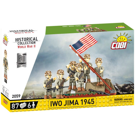 Vztyčení vlajky na Iwo Jimě 1945, 87 k, 6 f