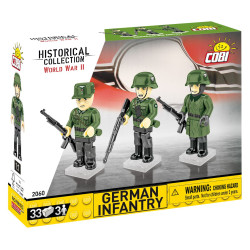 3 figurky s doplňky Wehrmacht, 33 k
